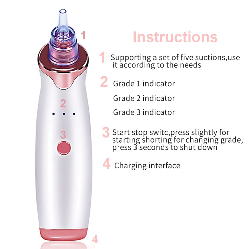 Pore Vacuum Blackhead Remover