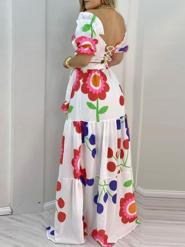 2 Piece Sexy Summer Dress