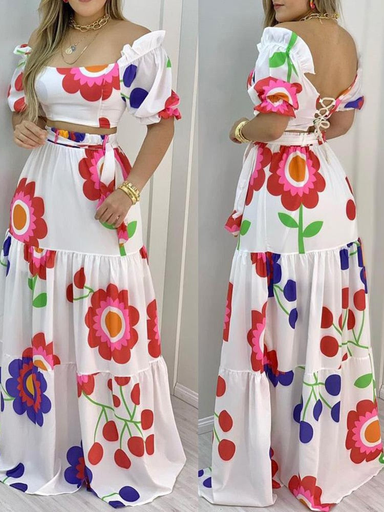2 Piece Sexy Summer Dress