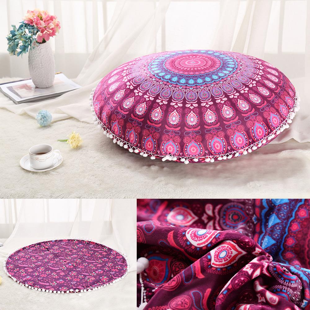 50 Colorful Mandala Floor Pillows Cushion