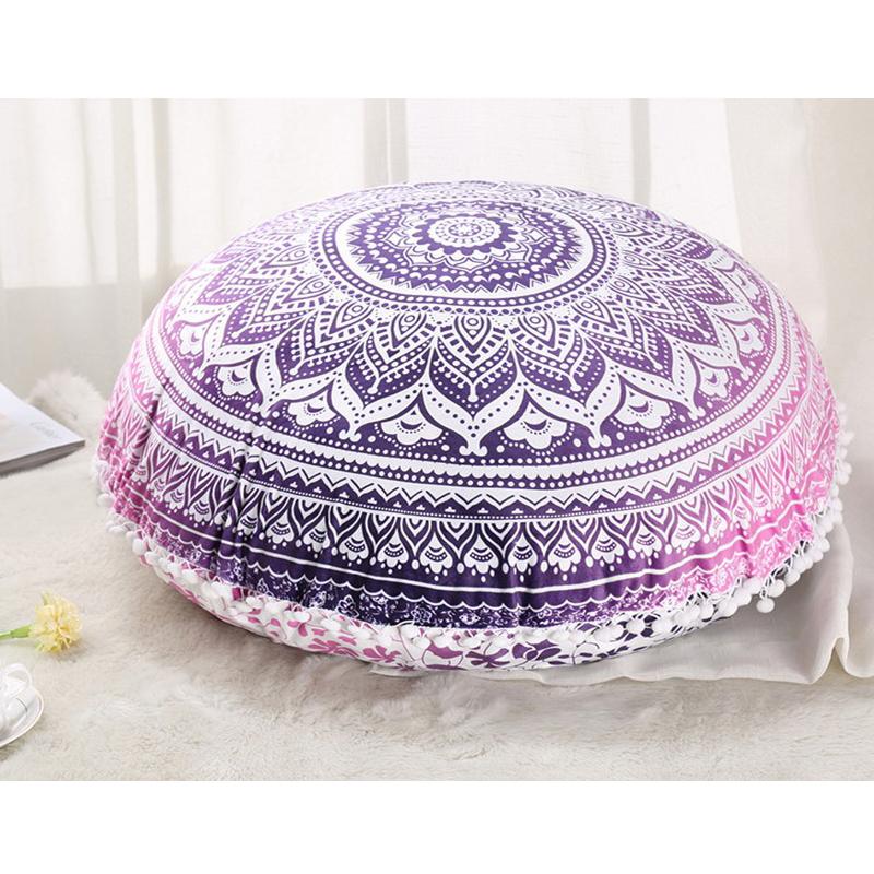 50 Colorful Mandala Floor Pillows Cushion