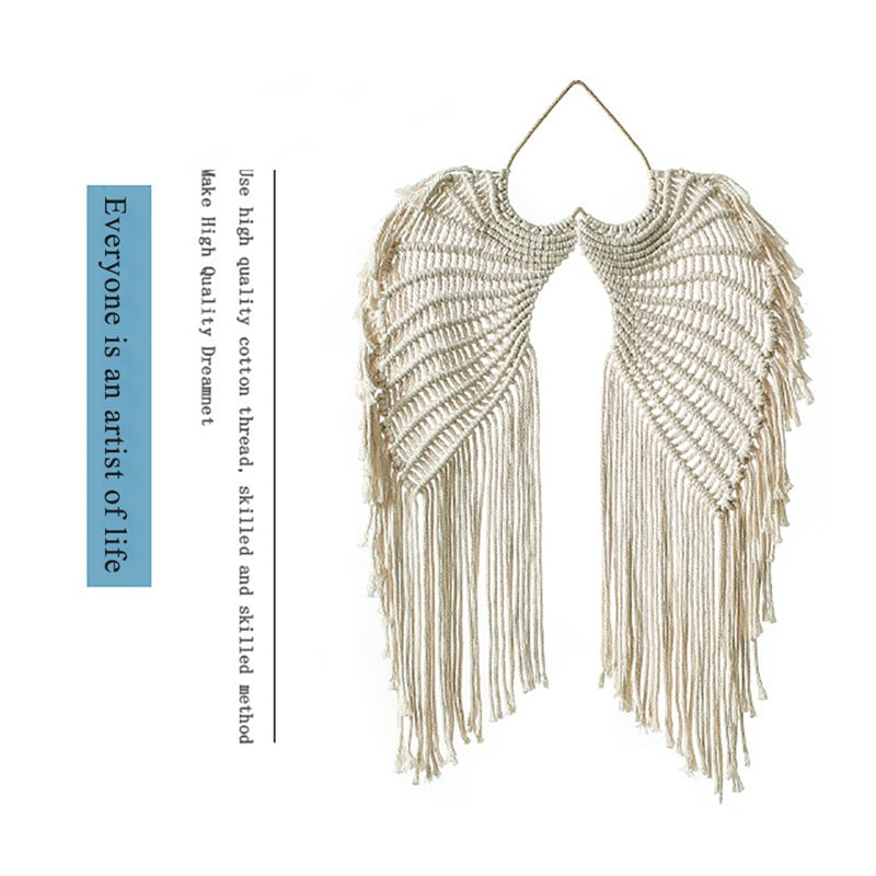 Macrame Wall Hanging Boho Wings