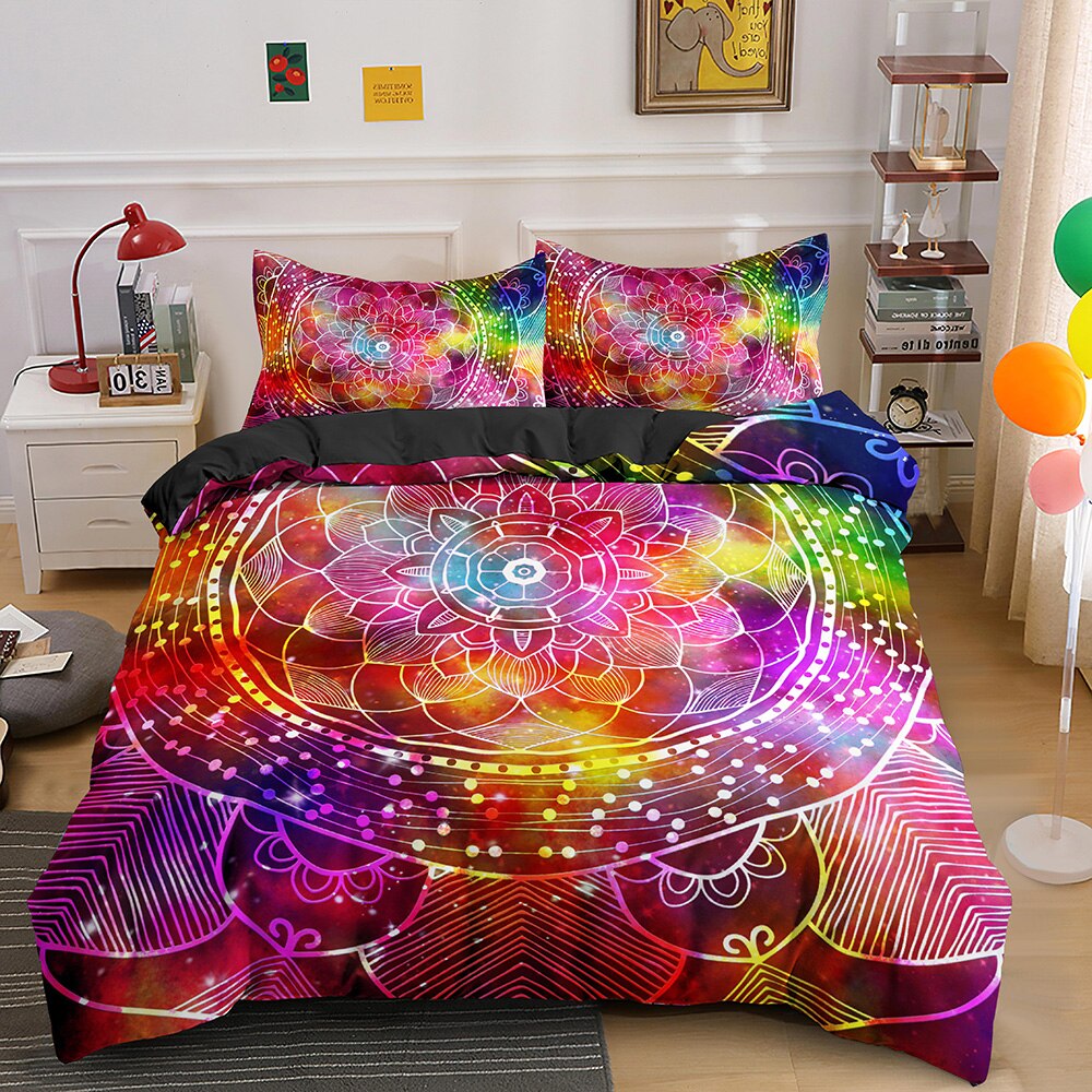 Boho Luxury Bedding Set 2/3PCS With Pillowcase Duvet Cover