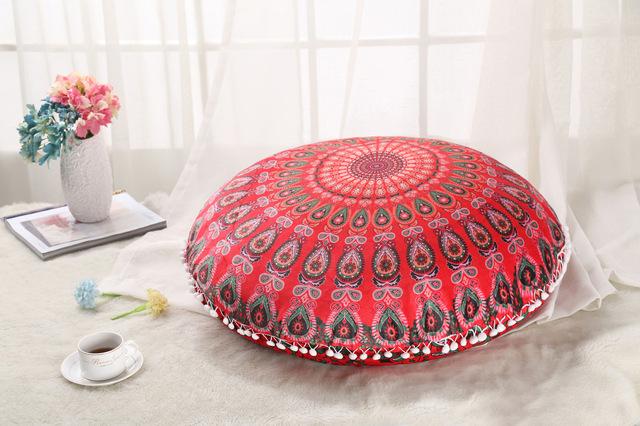 50 Colorful Mandala Floor Pillows Cushion