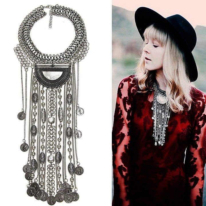 Bohemian Vintage Choker Necklace