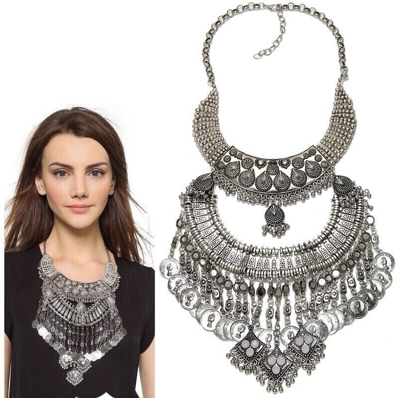 Bohemian Vintage Choker Necklace