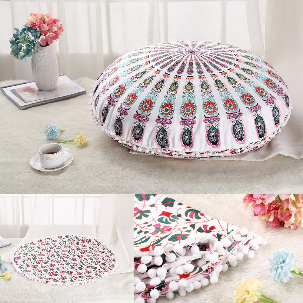 50 Colorful Mandala Floor Pillows Cushion