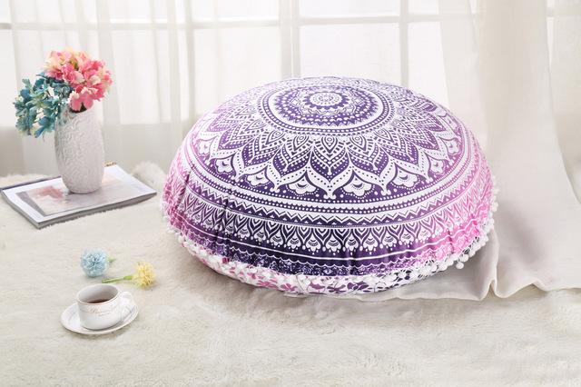 50 Colorful Mandala Floor Pillows Cushion