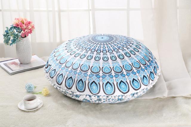 50 Colorful Mandala Floor Pillows Cushion