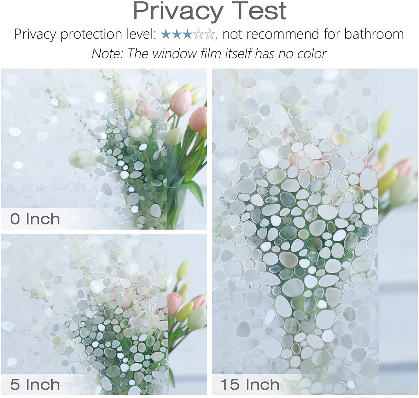 Mul-size Rainbow Window Film