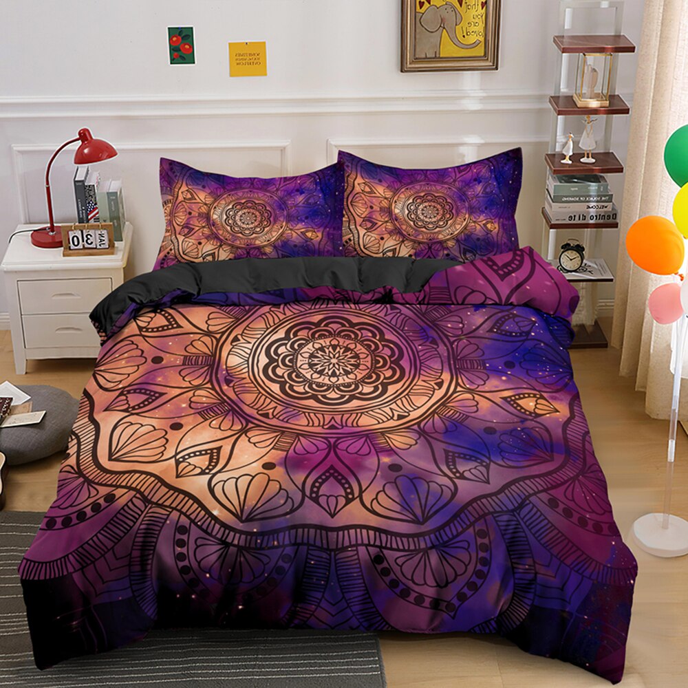 Boho Luxury Bedding Set 2/3PCS With Pillowcase Duvet Cover