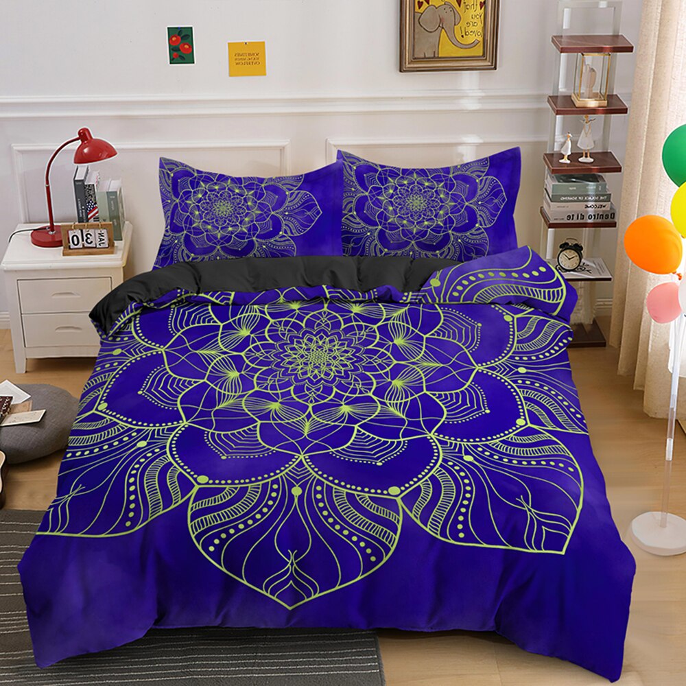 Boho Luxury Bedding Set 2/3PCS With Pillowcase Duvet Cover