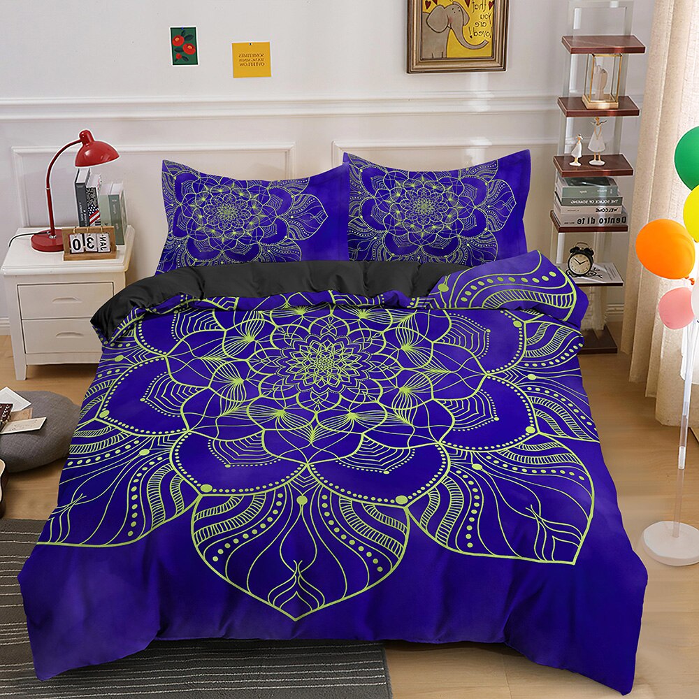 Boho Luxury Bedding Set 2/3PCS With Pillowcase Duvet Cover