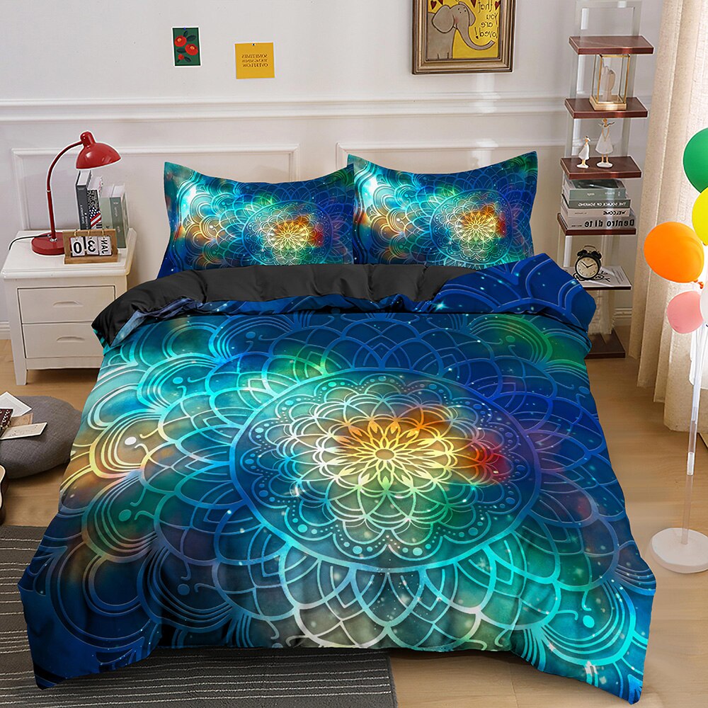 Boho Luxury Bedding Set 2/3PCS With Pillowcase Duvet Cover