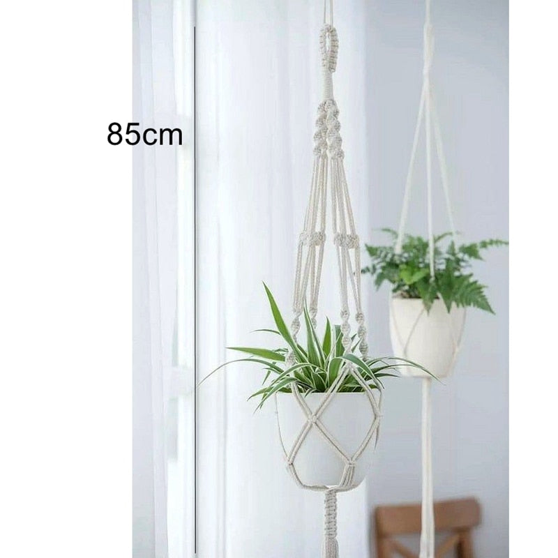 Big Macrame Hanging Planter Hanging Pot