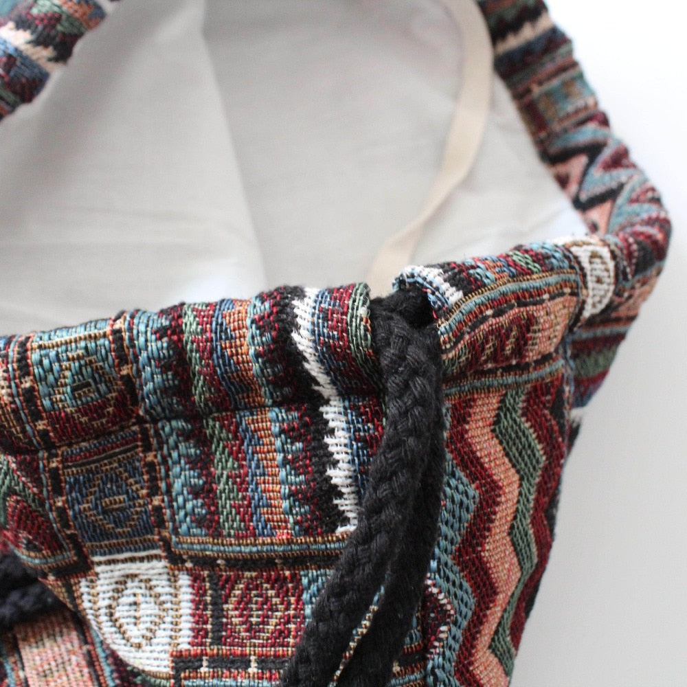 Fabric Backpack Gypsy Bohemian Boho backpack