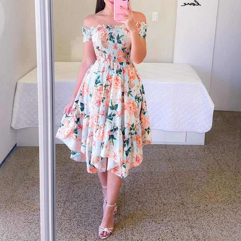 Summer Fashion Bohemia Party Dress