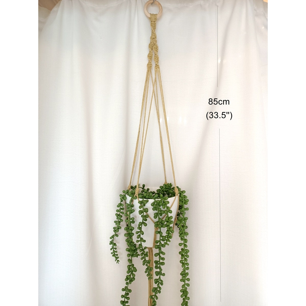 Big Macrame Hanging Planter Hanging Pot