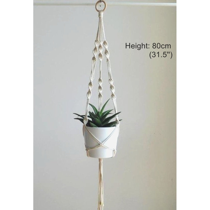 Big Macrame Hanging Planter Hanging Pot
