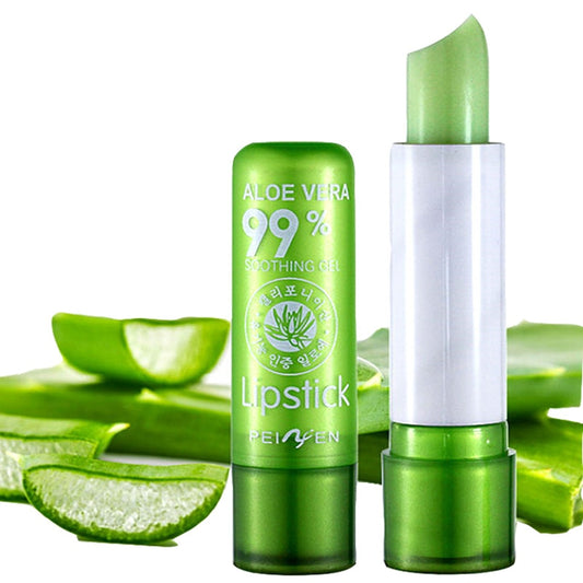 Aloe Vera Color Changing Lip Balm Lasting Moisturizing  Waterproof