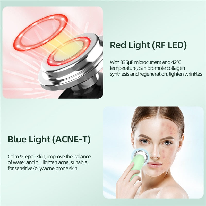 Light Therapy Beauty Machine Facial Massager