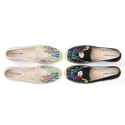 Round Toe bohemian Shoes Flat