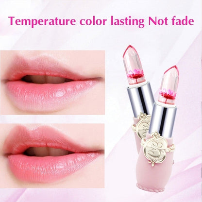 Flower Lipstick Temperature Color Changing Lip Balm