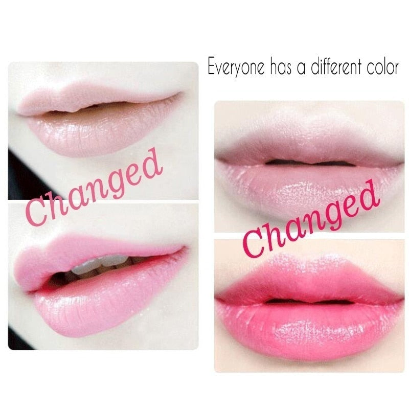 Flower Lipstick Temperature Color Changing Lip Balm