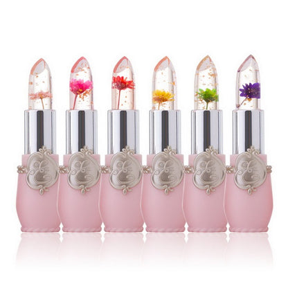 Flower Lipstick Temperature Color Changing Lip Balm