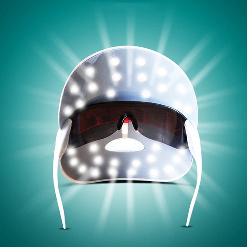 Facial Photon Therapy LED Mask 7 Color Red Light For healthy skin
