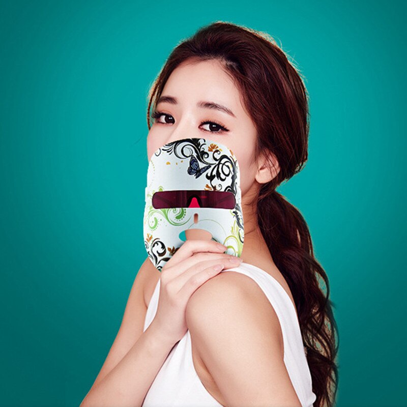 Facial Photon Therapy LED Mask 7 Color Red Light For healthy skin