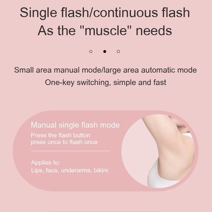 Flashes Painless Laser Hair Removel