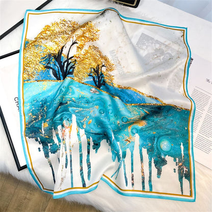 New 100% Pure Silk Scarf