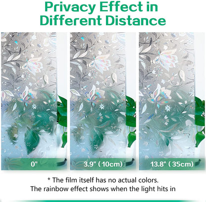 Mul-size Rainbow Window Film