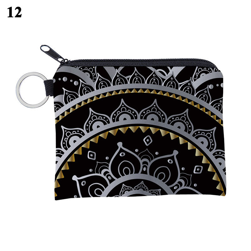 Boho Change Small Coin Purse Mini Wallet Coin Bag