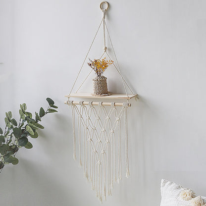 Macrame Shelves for Bedroom Boho Home Decor