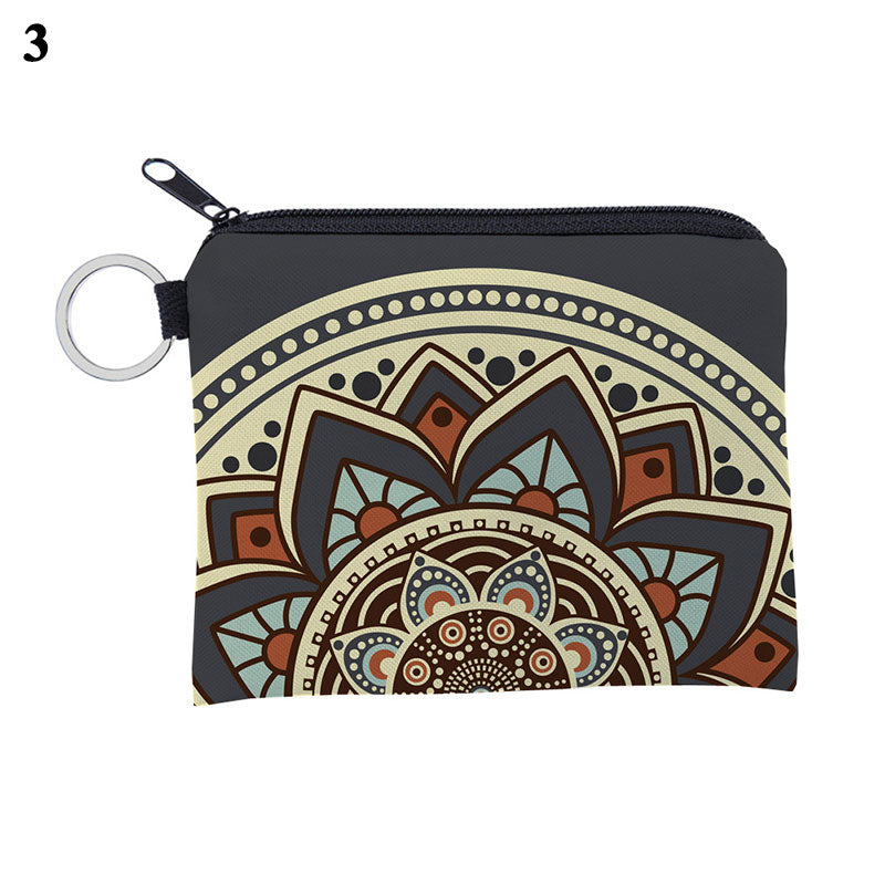 Boho Change Small Coin Purse Mini Wallet Coin Bag