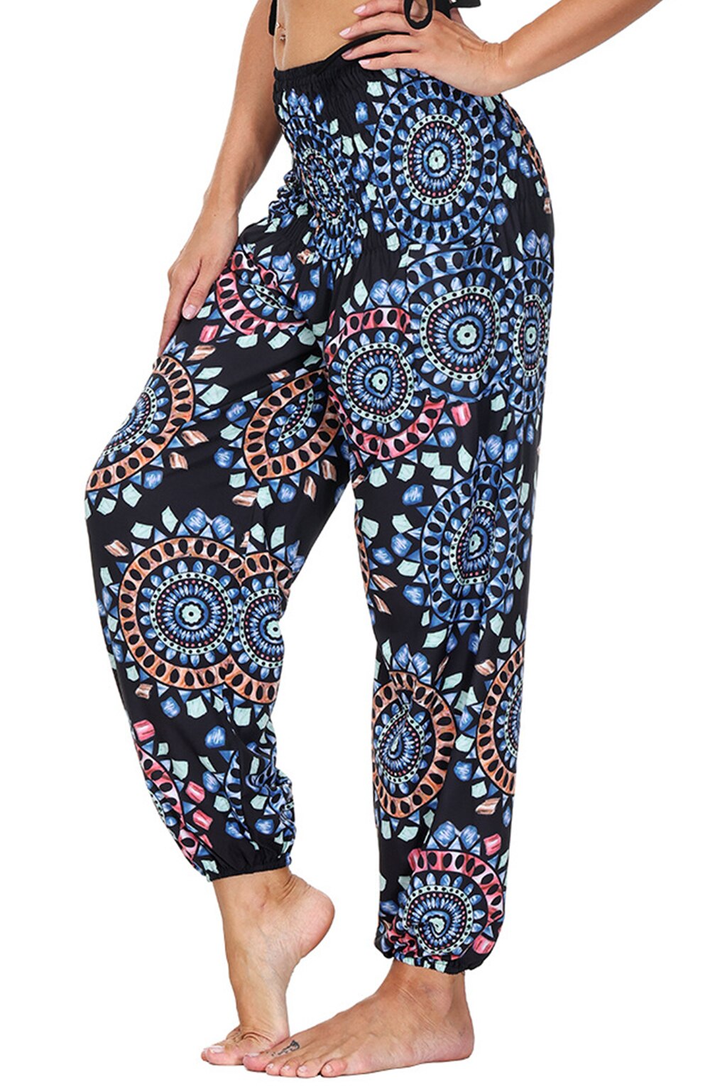 Print Boho Yoga Pants
