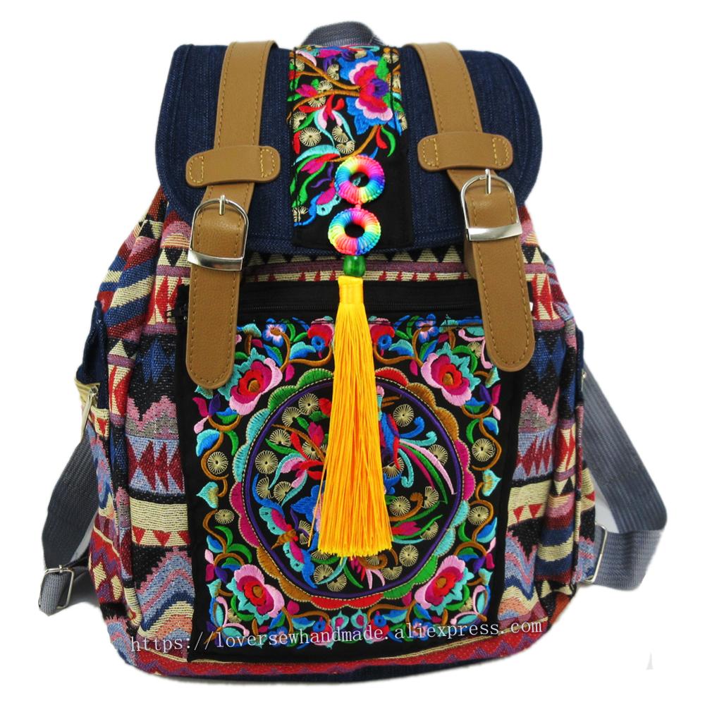 Tribal Vintage Boho Packpack