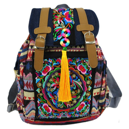 Tribal Vintage Boho Packpack