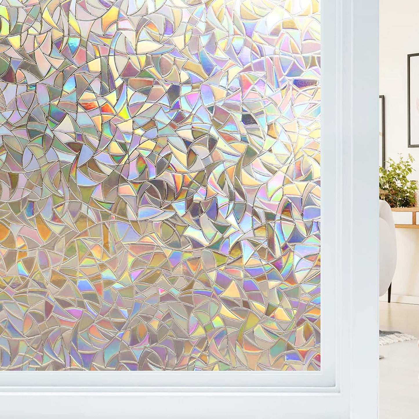 Mul-size Rainbow Window Film