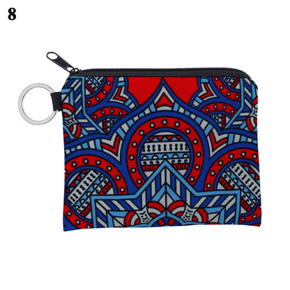 Boho Change Small Coin Purse Mini Wallet Coin Bag