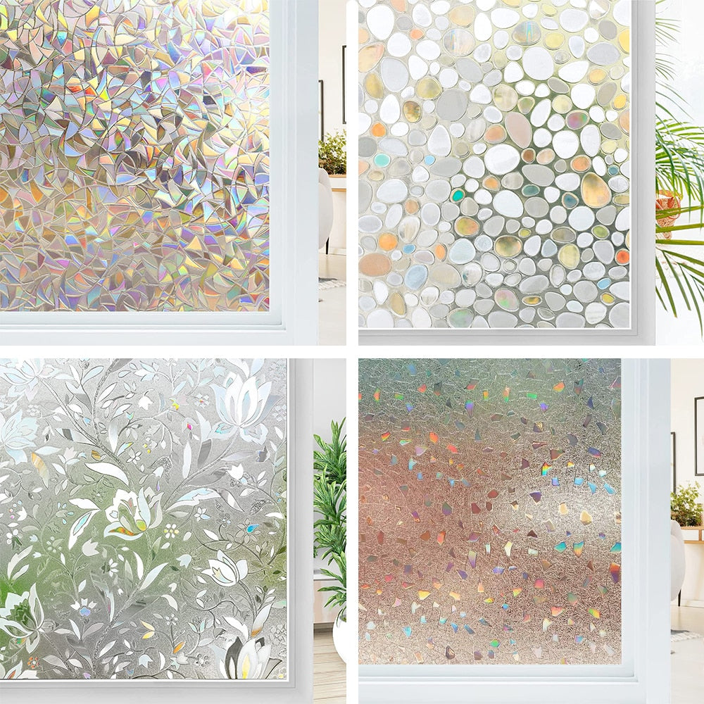 Mul-size Rainbow Window Film