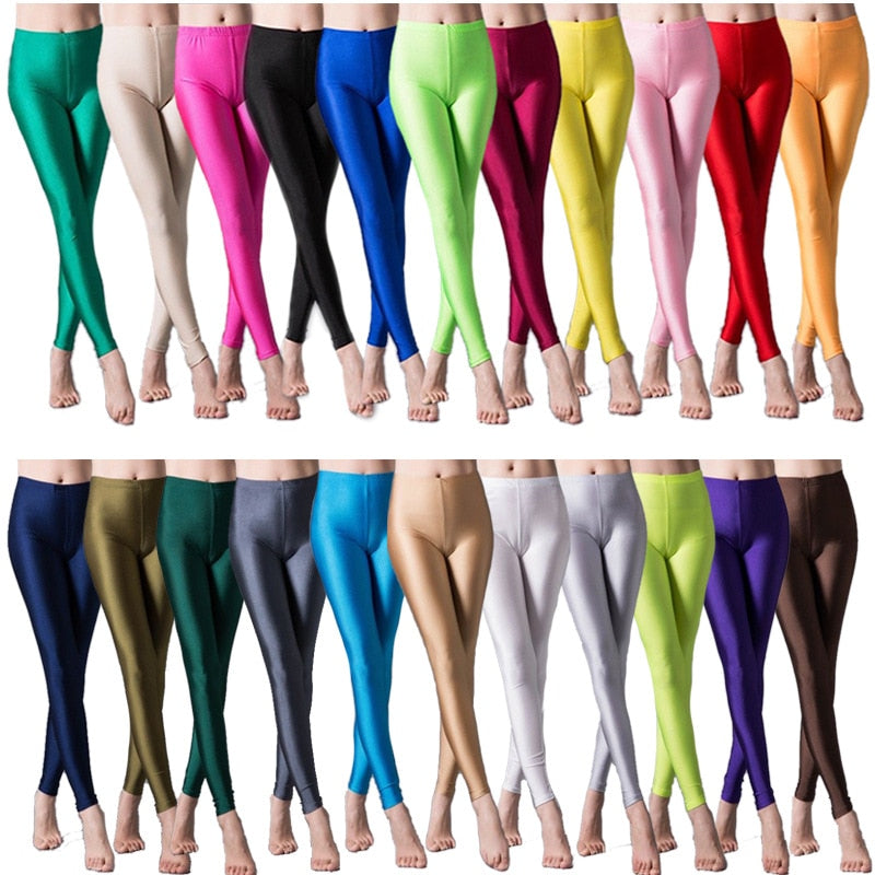 Hot Selling Shiny Sleek Leggings