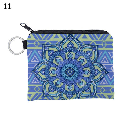 Boho Change Small Coin Purse Mini Wallet Coin Bag