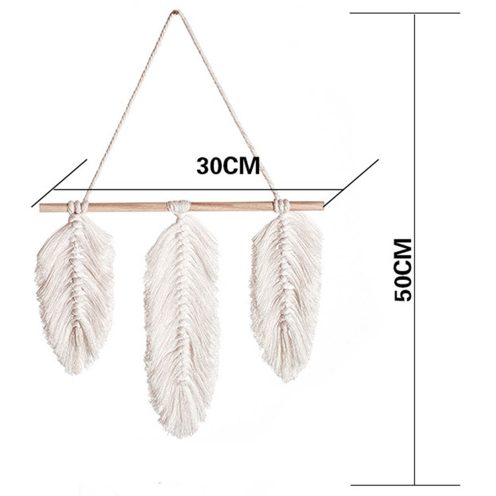 Macrame Wall Hanging Boho Wings