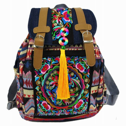 Tribal Vintage Boho Packpack