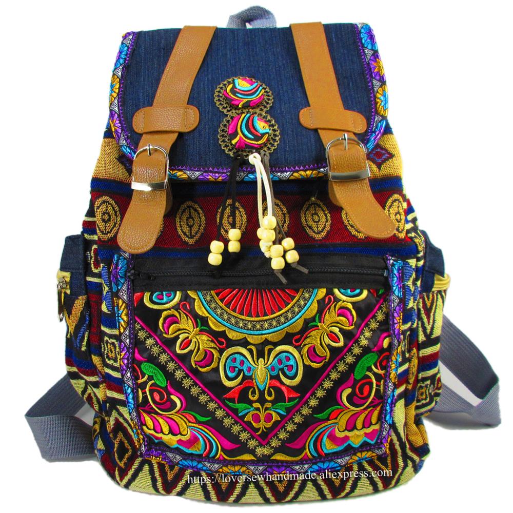 Tribal Vintage Boho Packpack