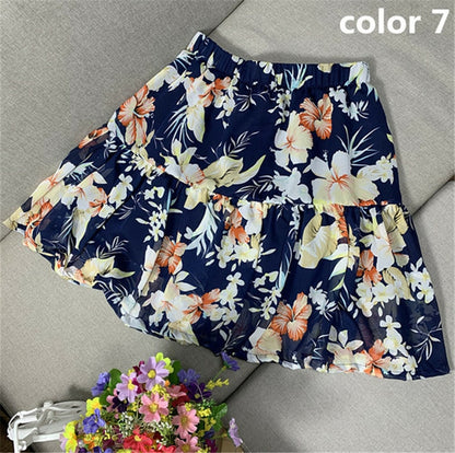 sweet Boho SPleated ruffled skirt