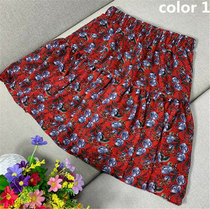 sweet Boho SPleated ruffled skirt